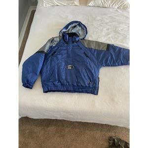 UK Wildcats NCAA Starter Pullover Puffer Jacket Size Large U Kentucky